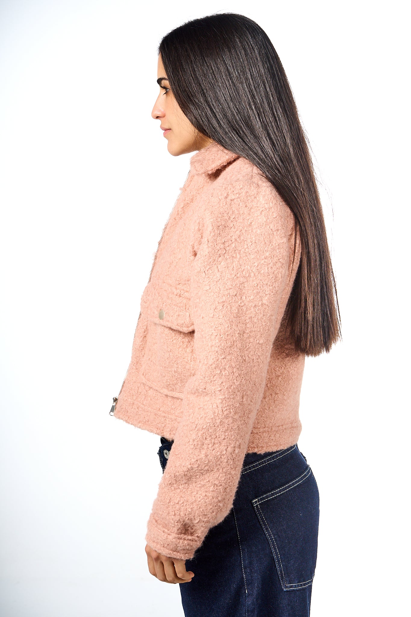 Teddy Pocketed Jacket