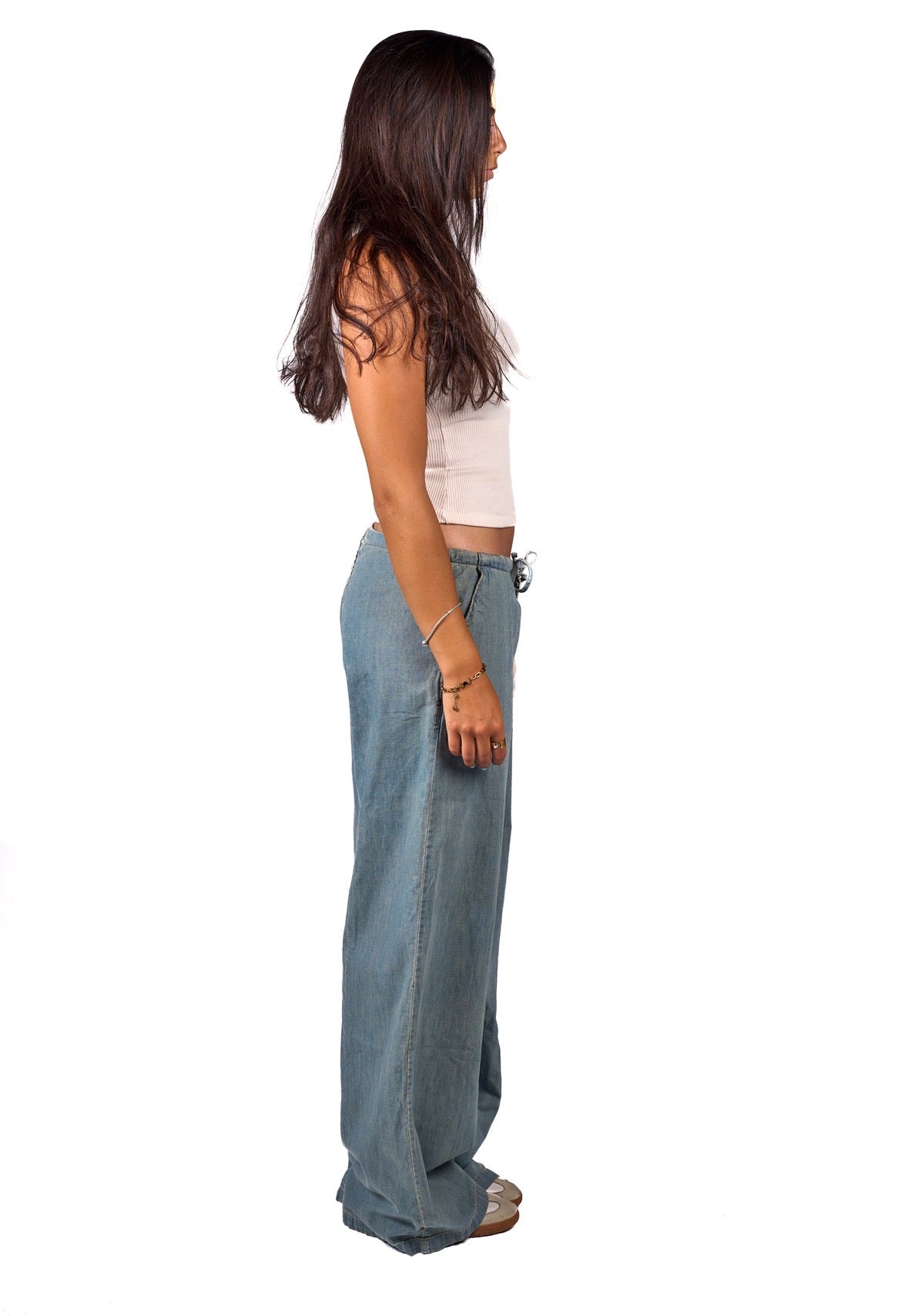Fluffy light Denim