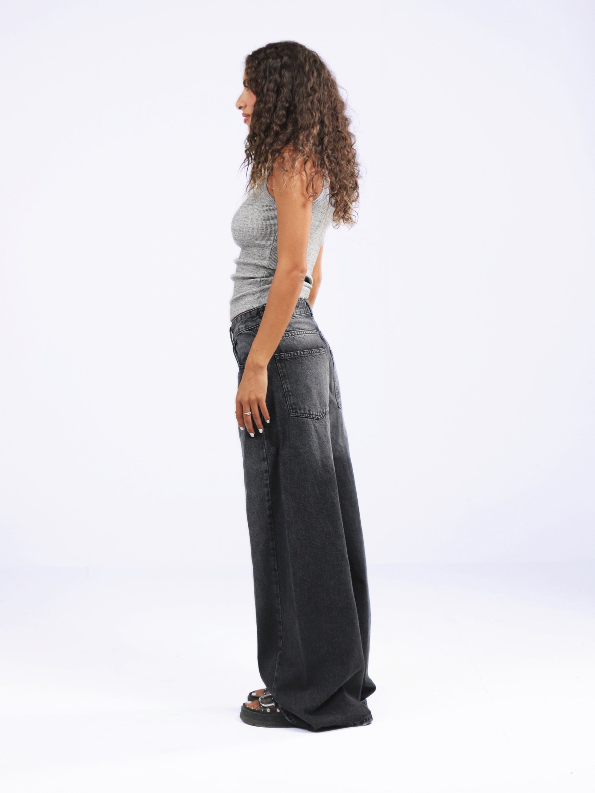 Low Waist Baggy Jeans