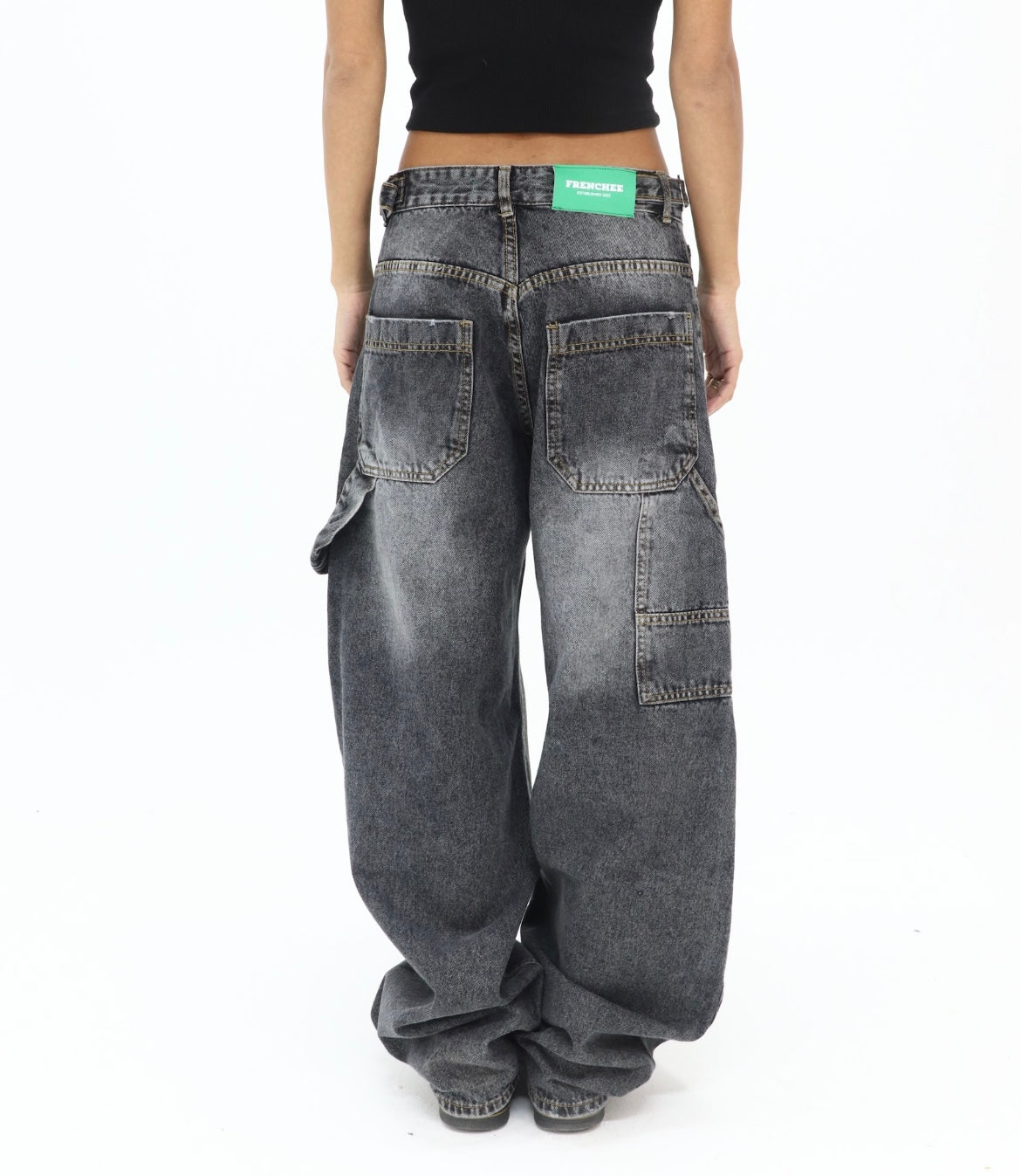 Greyish Ballon Fit Jeans