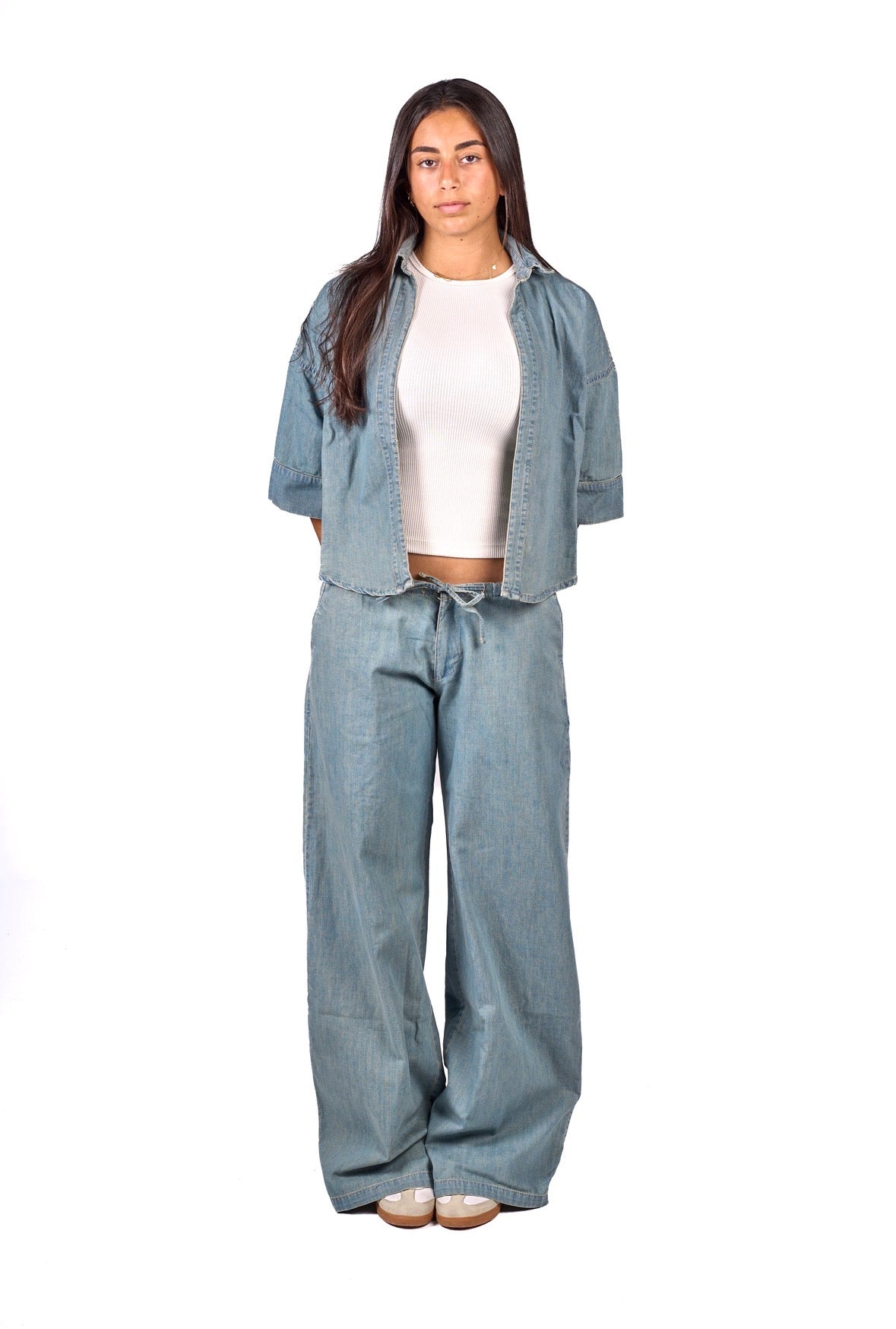 Denim Cardigan
