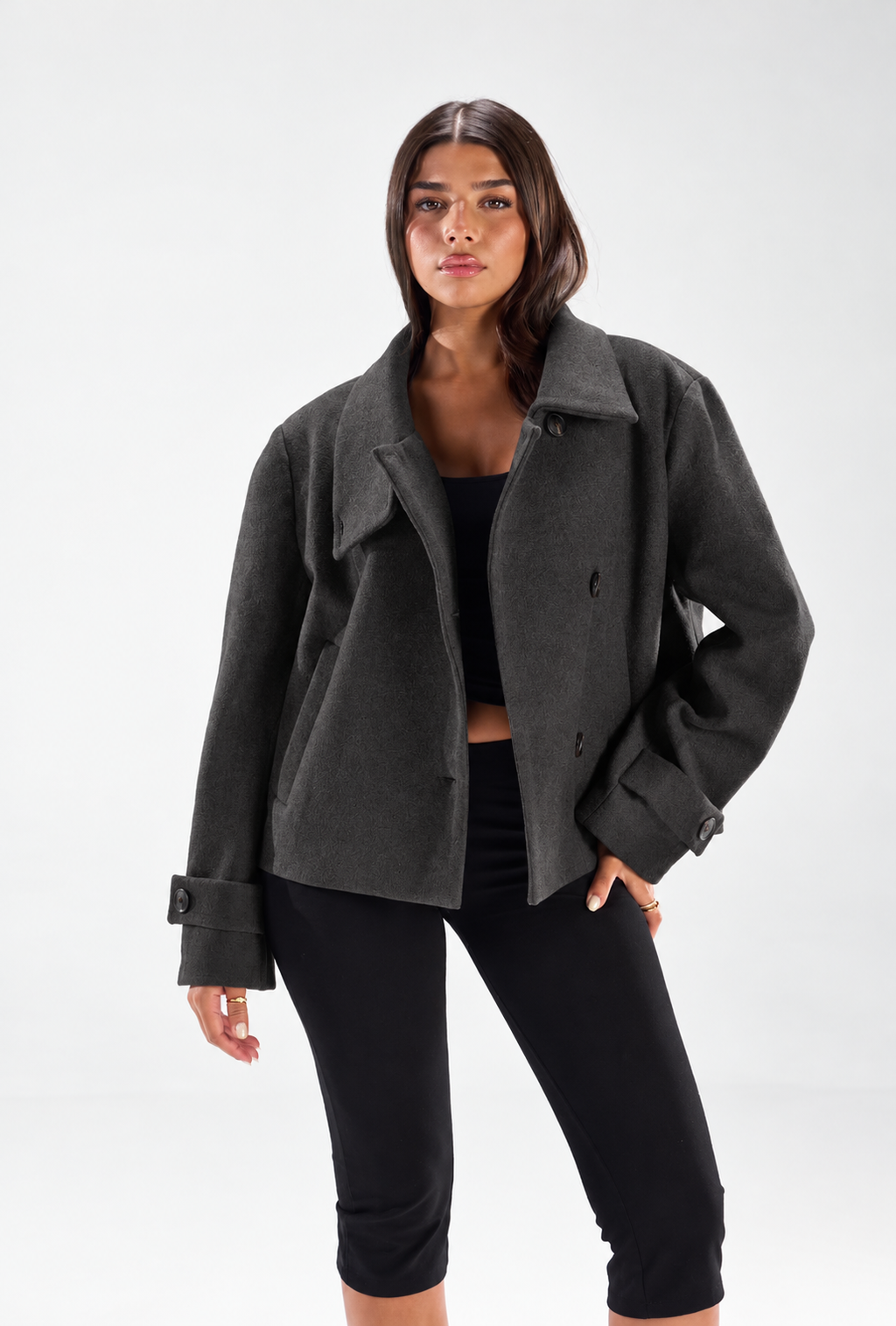 Chic Collar Coat