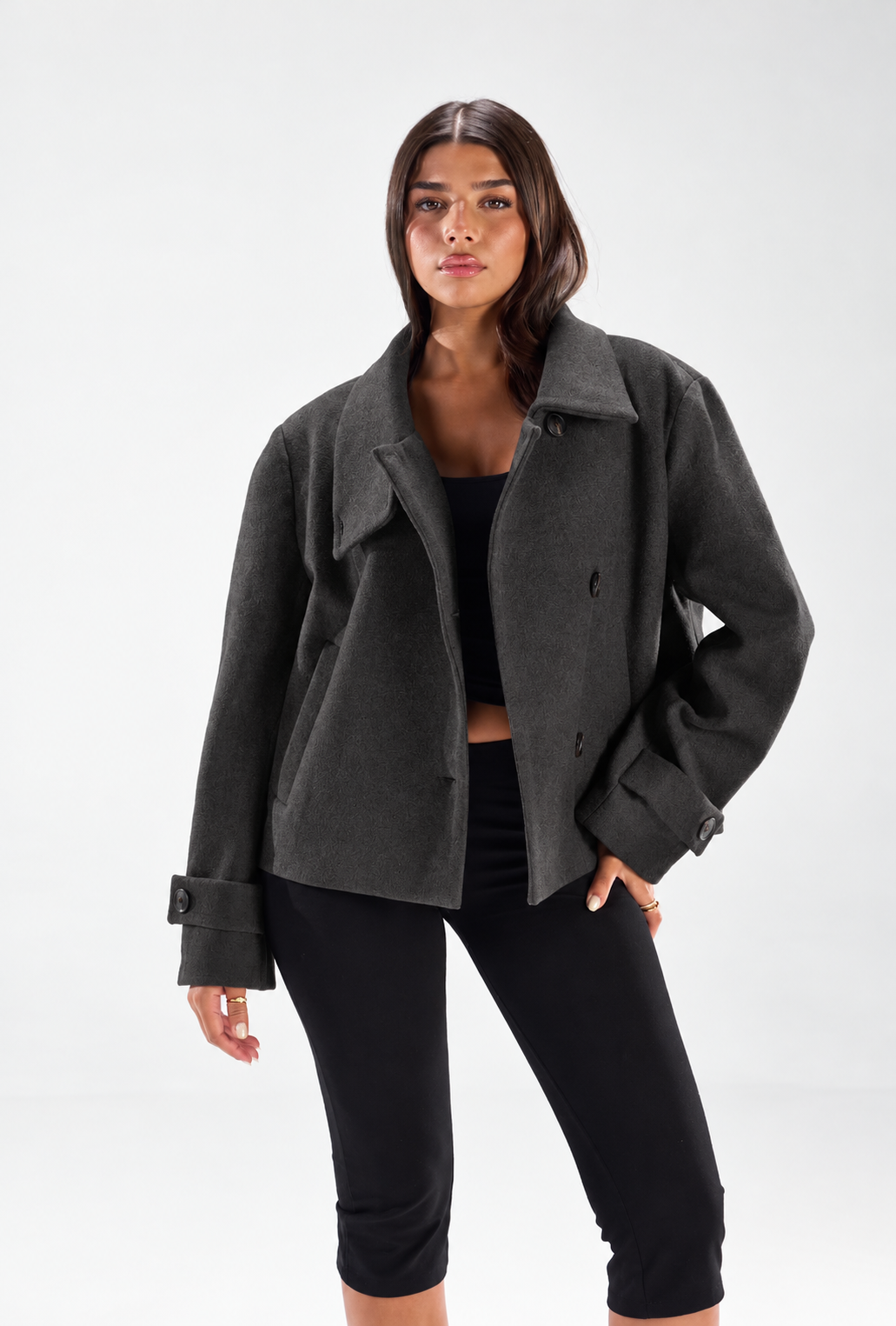 Chic Collar Coat