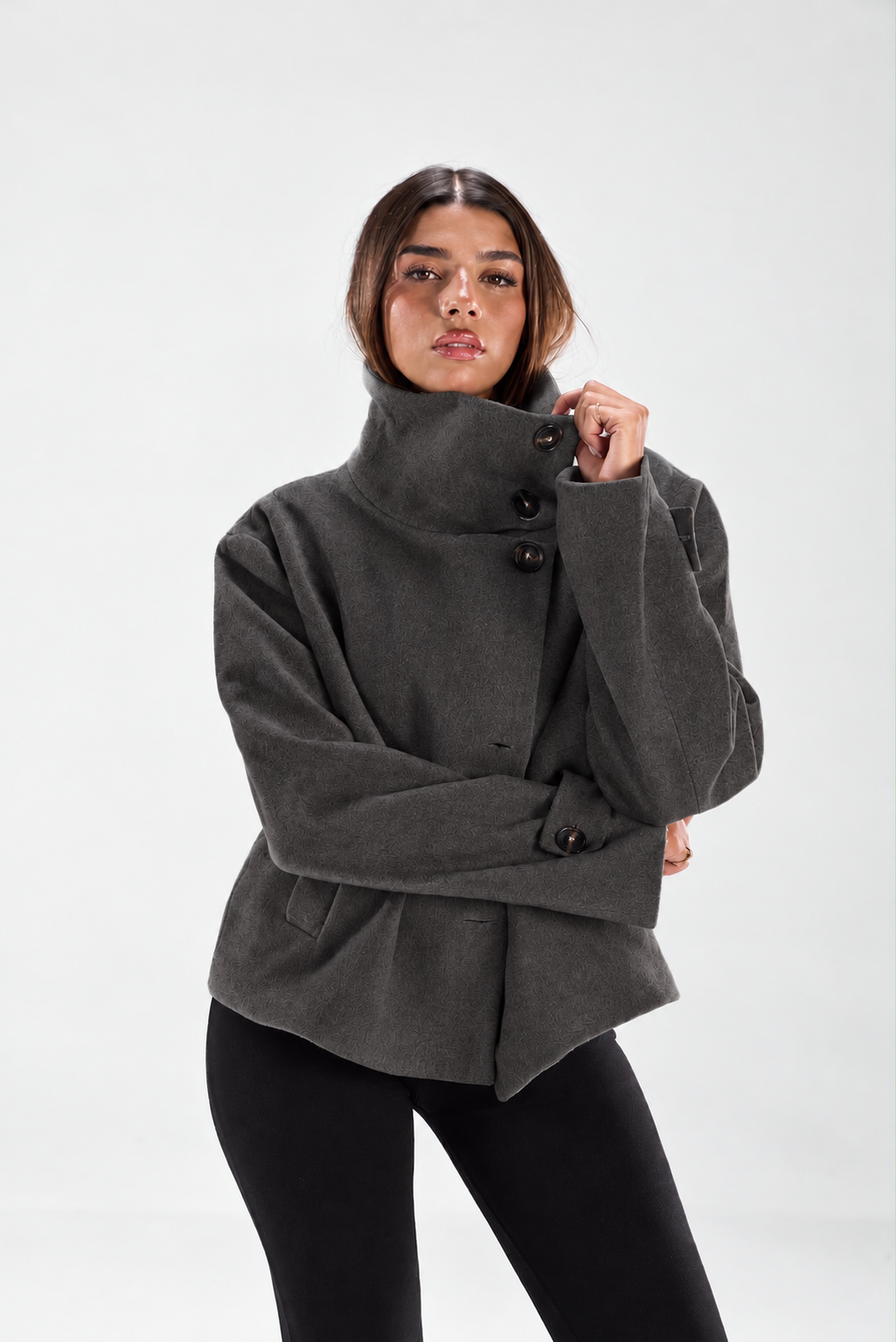 Chic Collar Coat