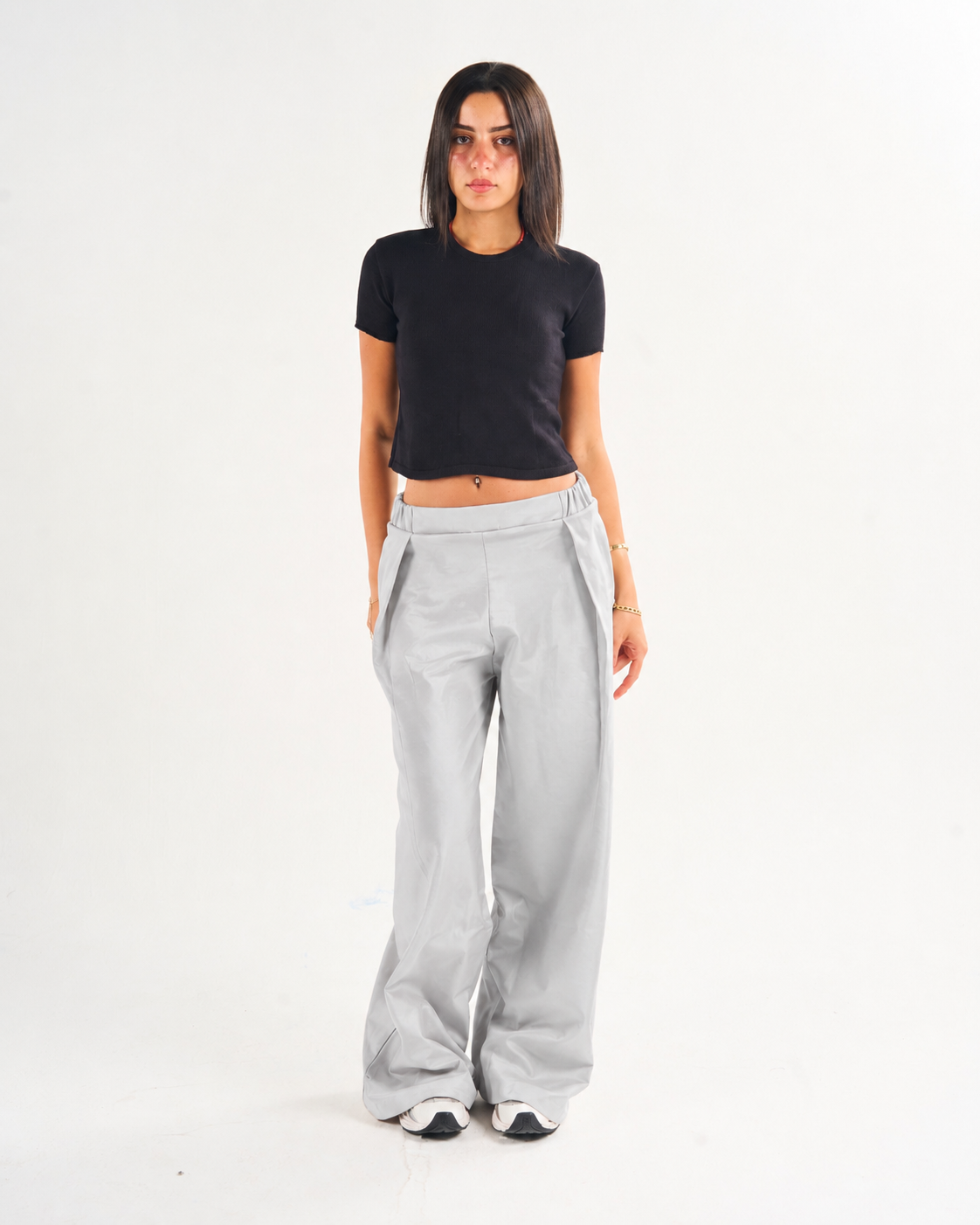 Pleated Sweatpants