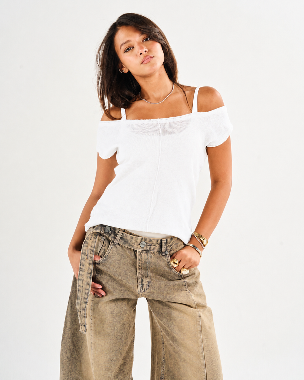 Cozy Fine-Light Knit Top