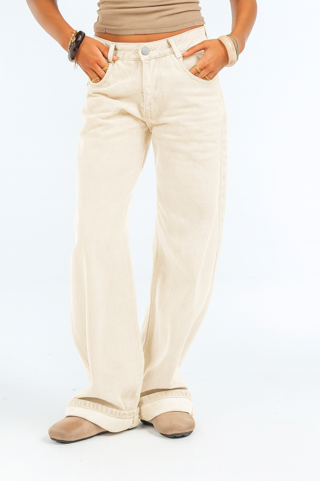 Low Waist Baggy Jeans