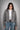 Grey Pocketed Broadcloth jacket