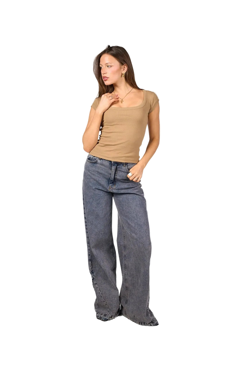 FLARED DENIM