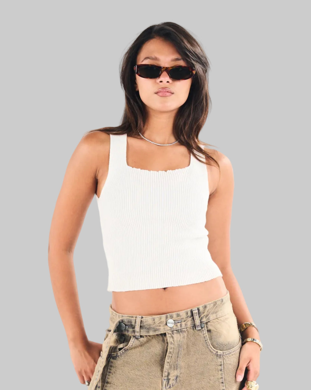 Light knitted Tank Top