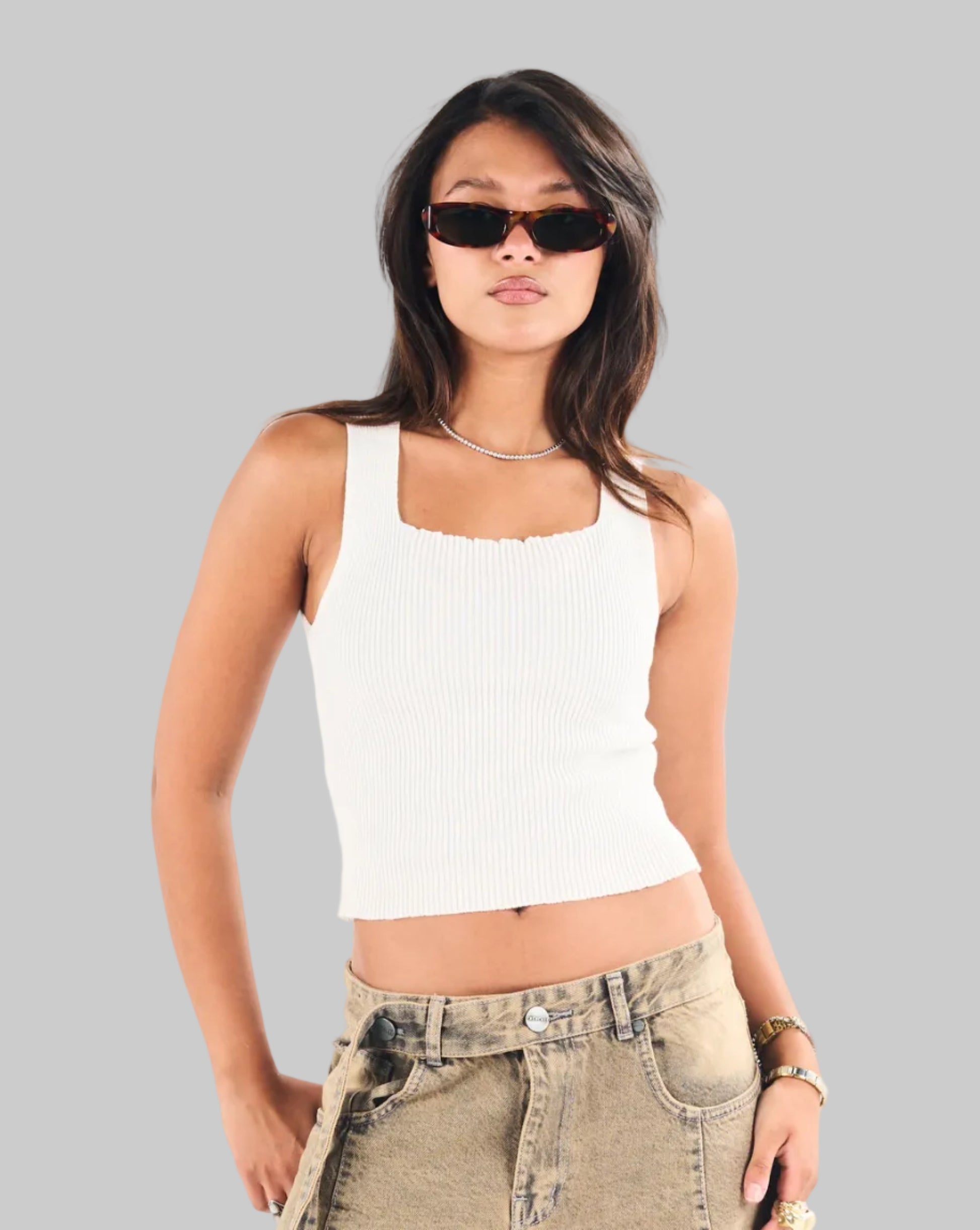 Light knitted Tank Top