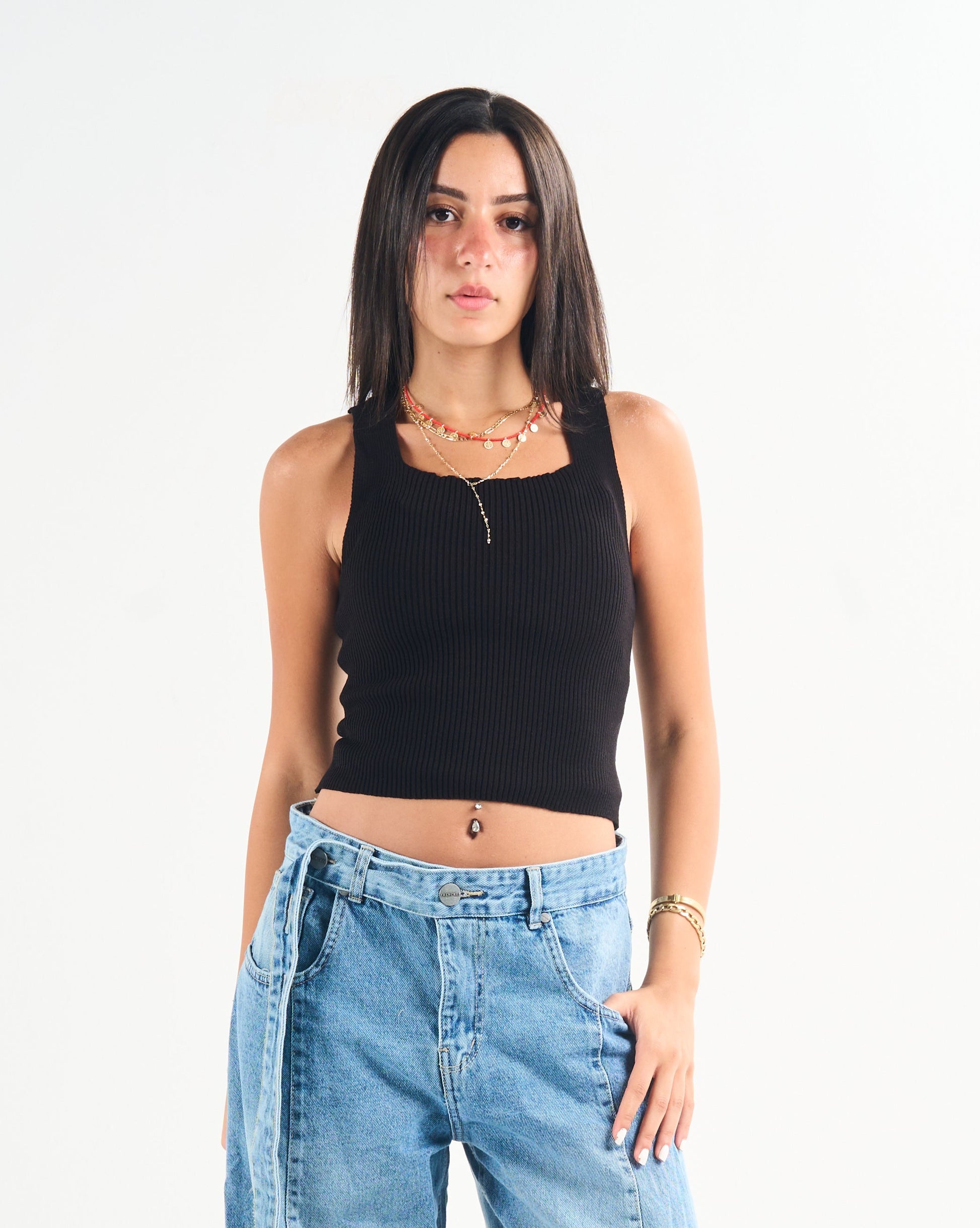 Light knitted Tank Top