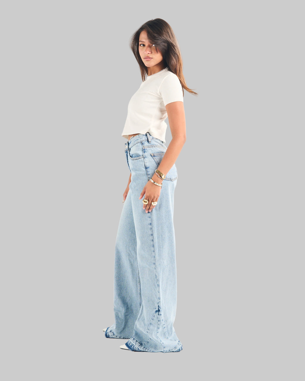FLARED DENIM