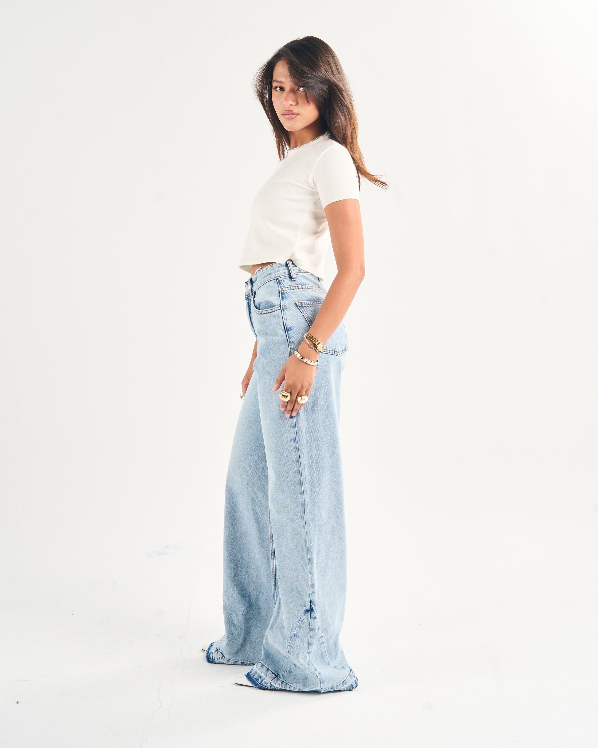 FLARED DENIM