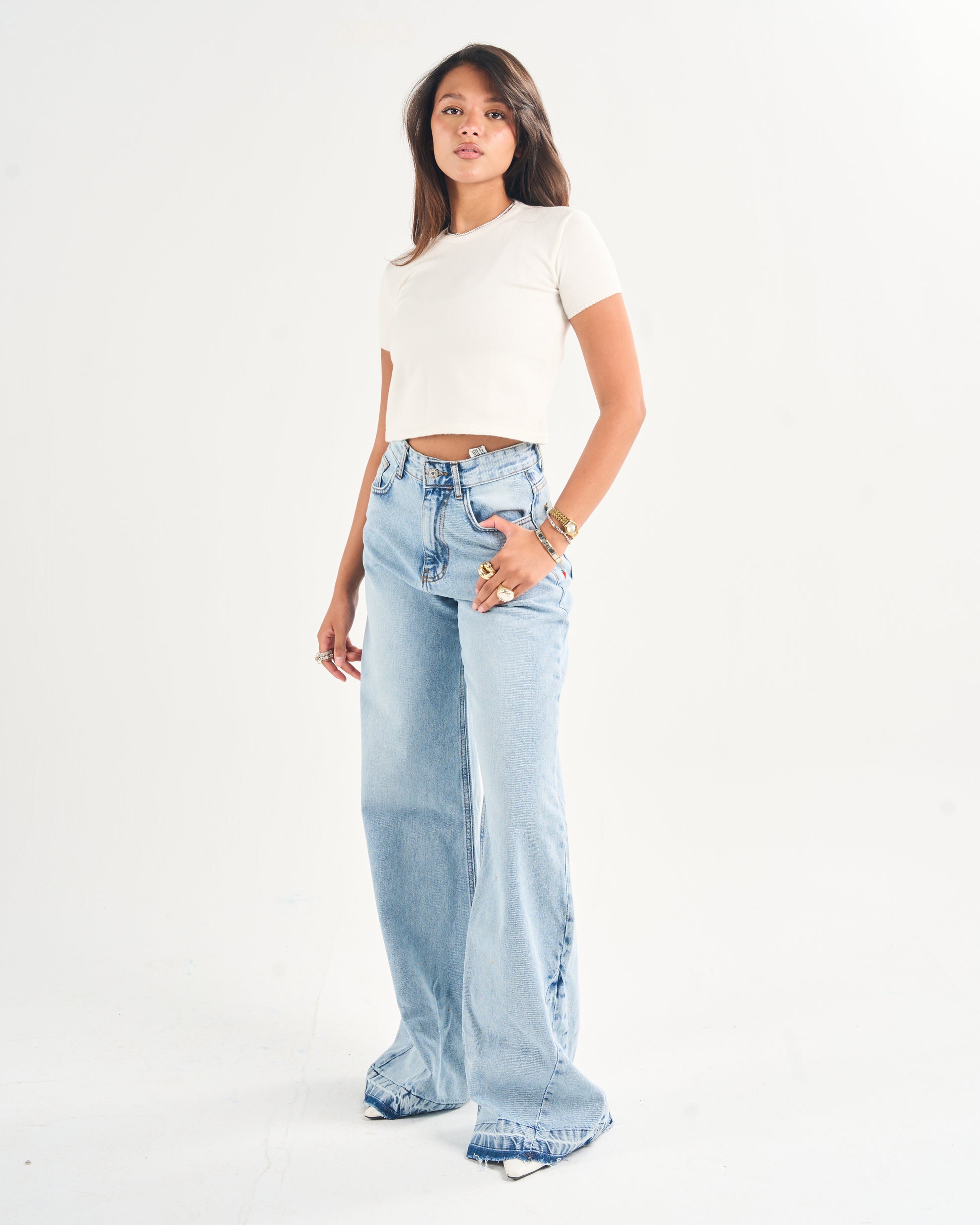 FLARED DENIM