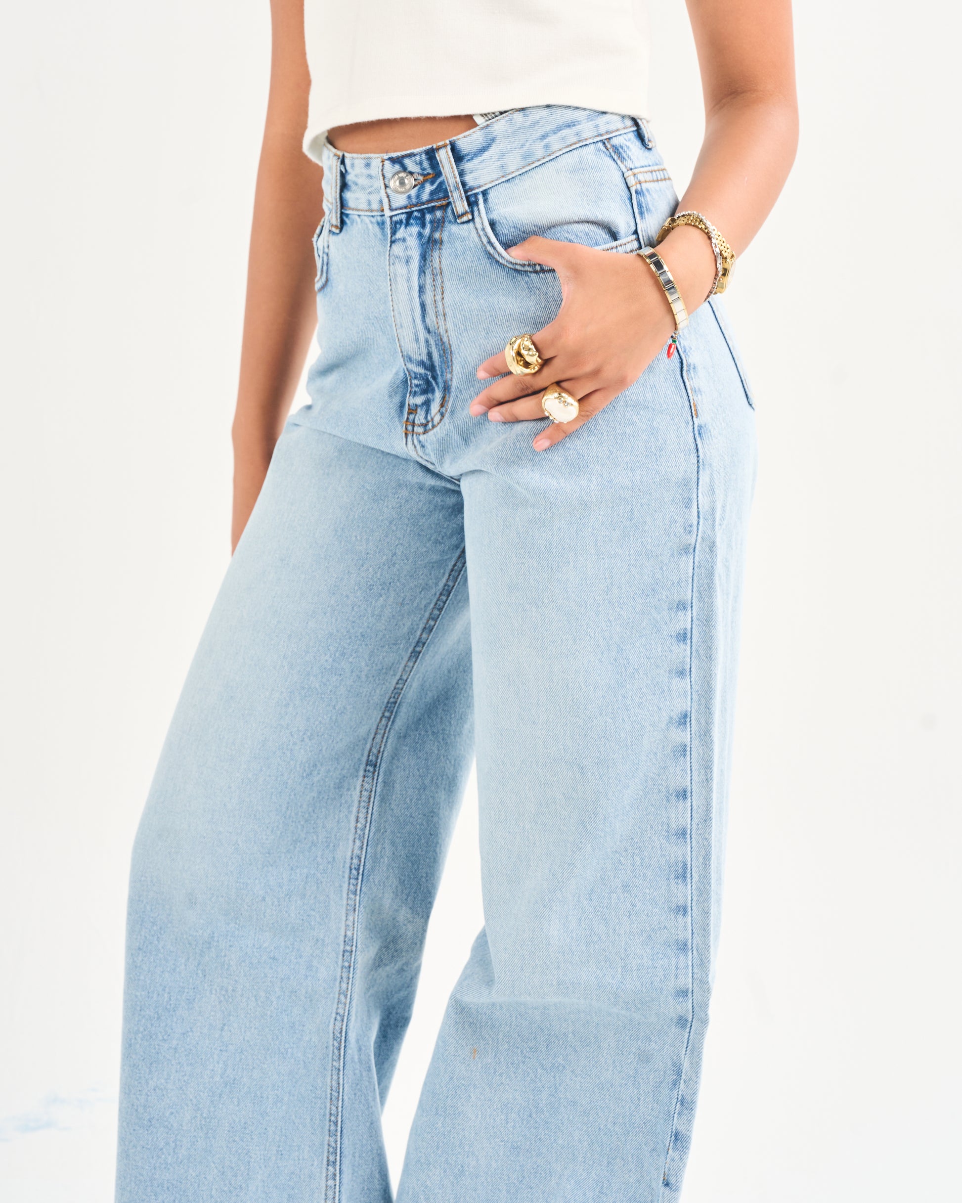 FLARED DENIM