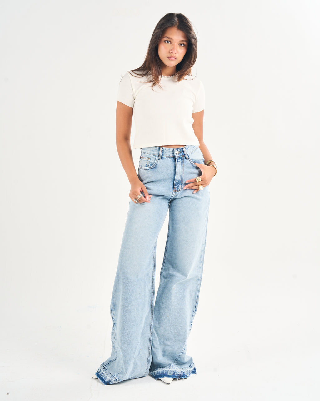FLARED DENIM