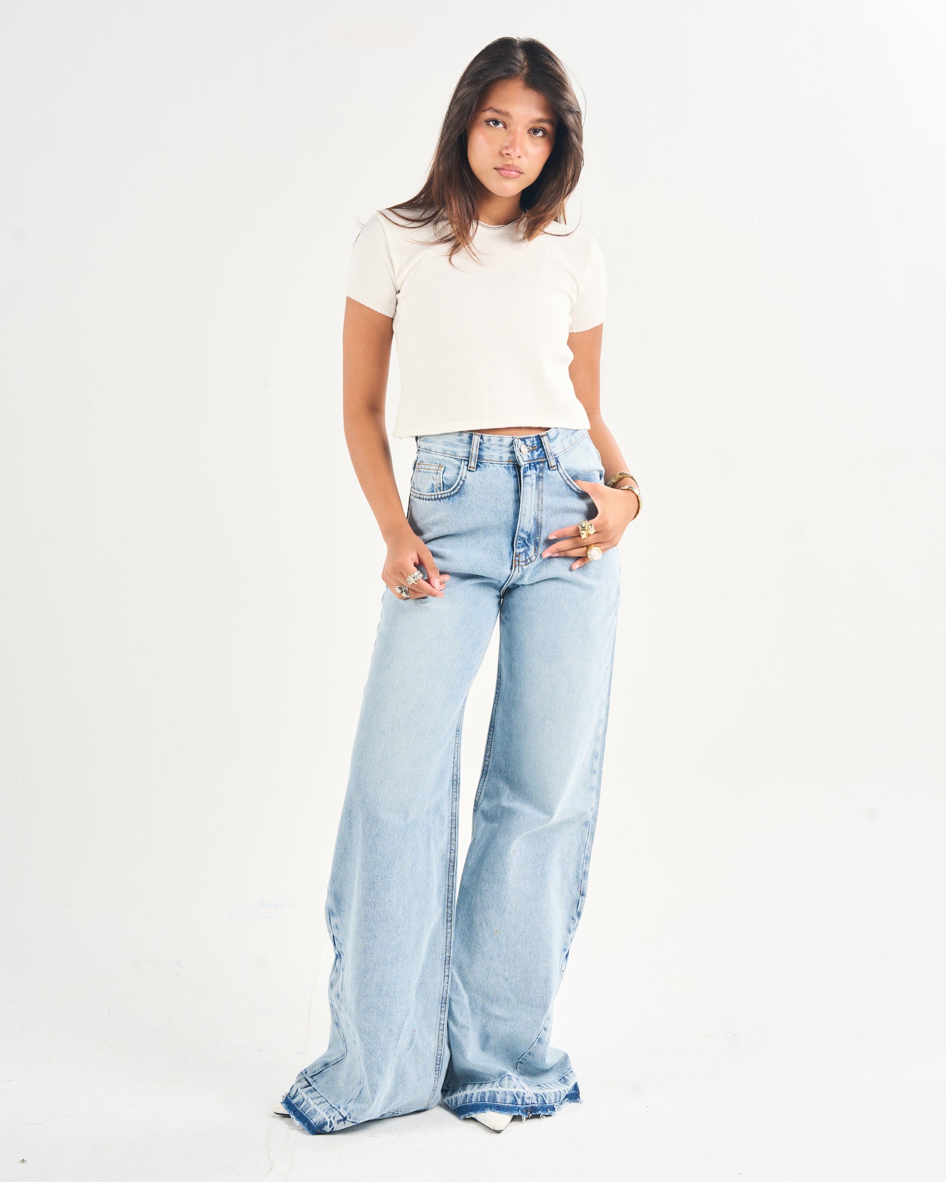 FLARED DENIM