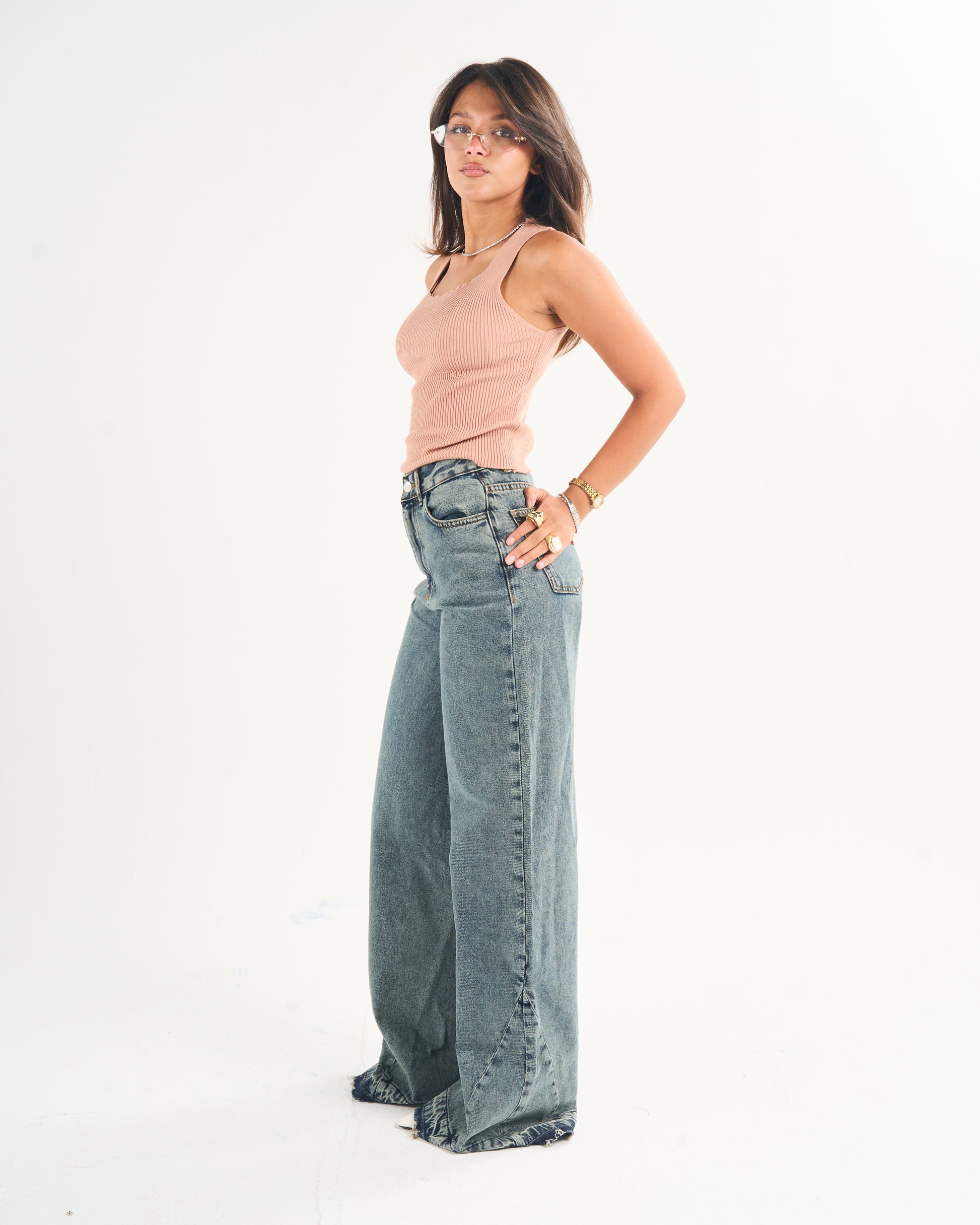 FLARED DENIM