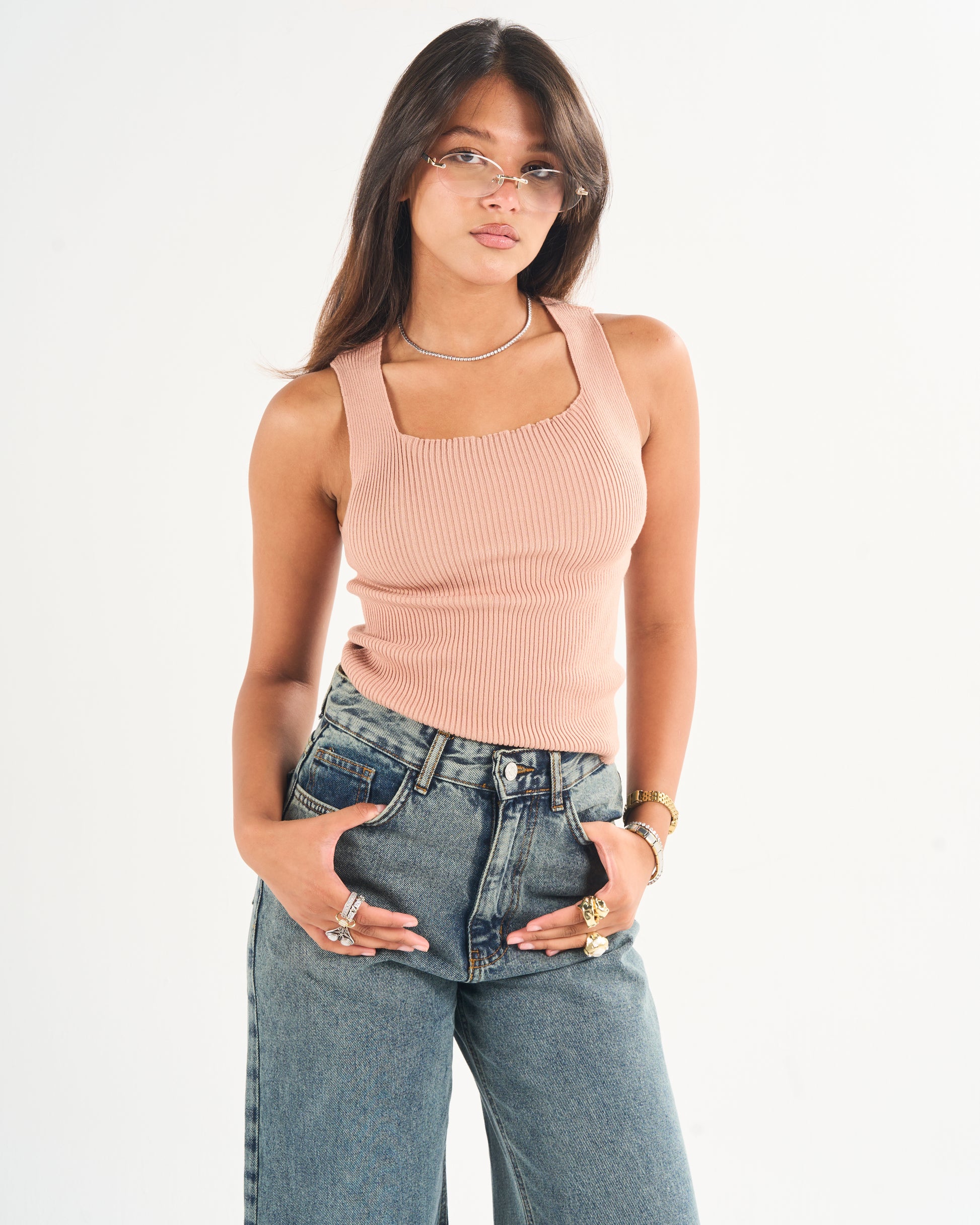 Light knitted Tank Top