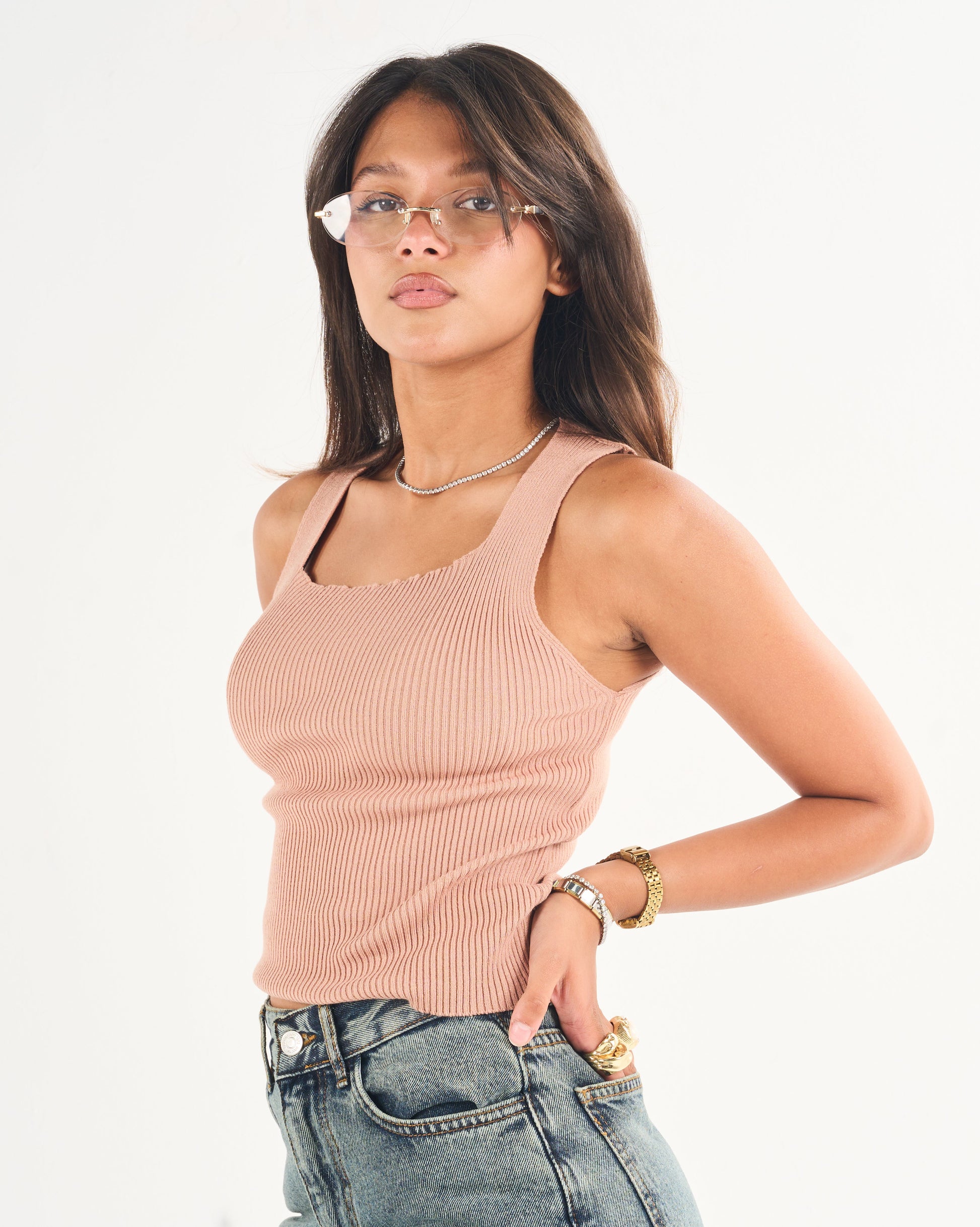 Light knitted Tank Top