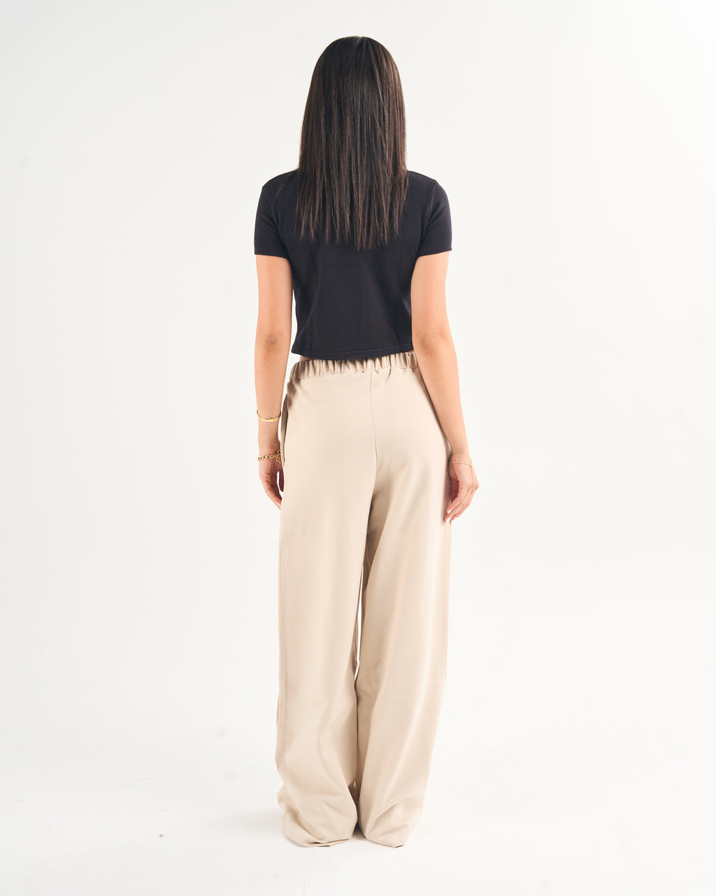 Pleated Sweatpants