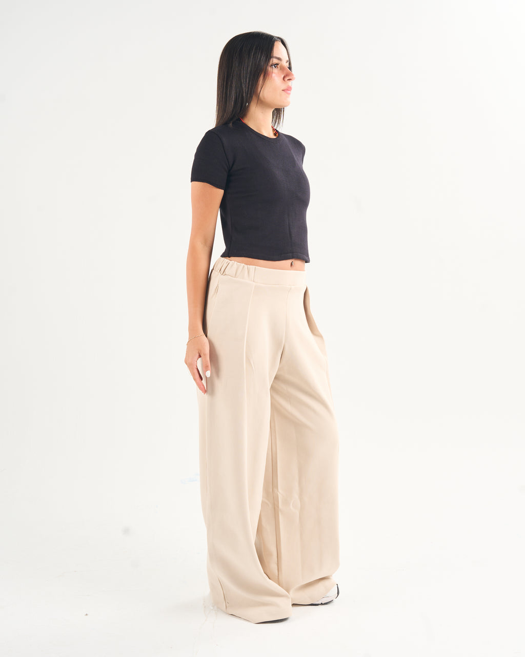 Pleated Sweatpants
