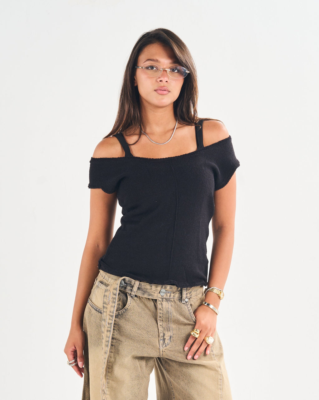 Cozy Fine-Light Knit Top