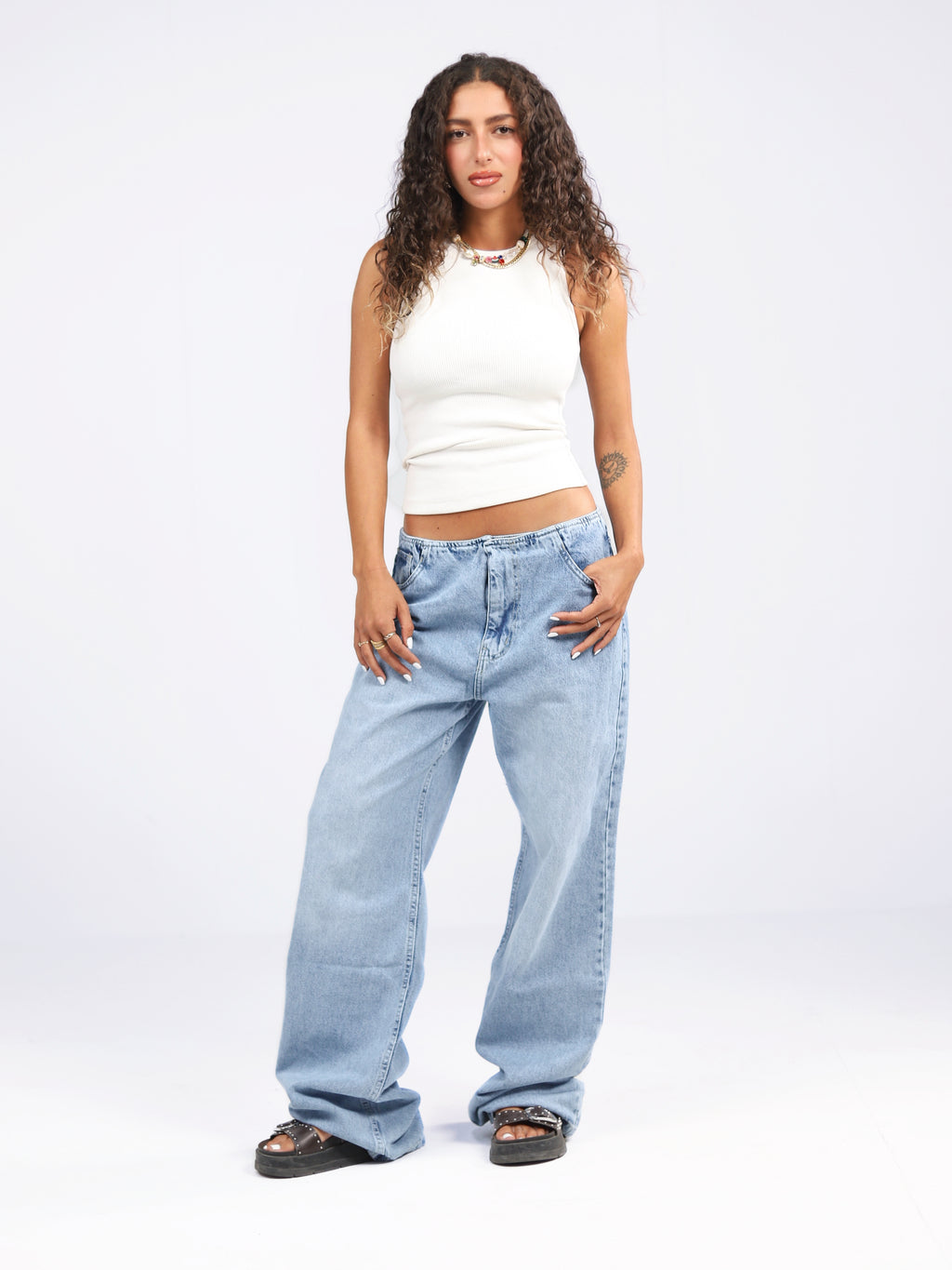 NO WAIST DENIM