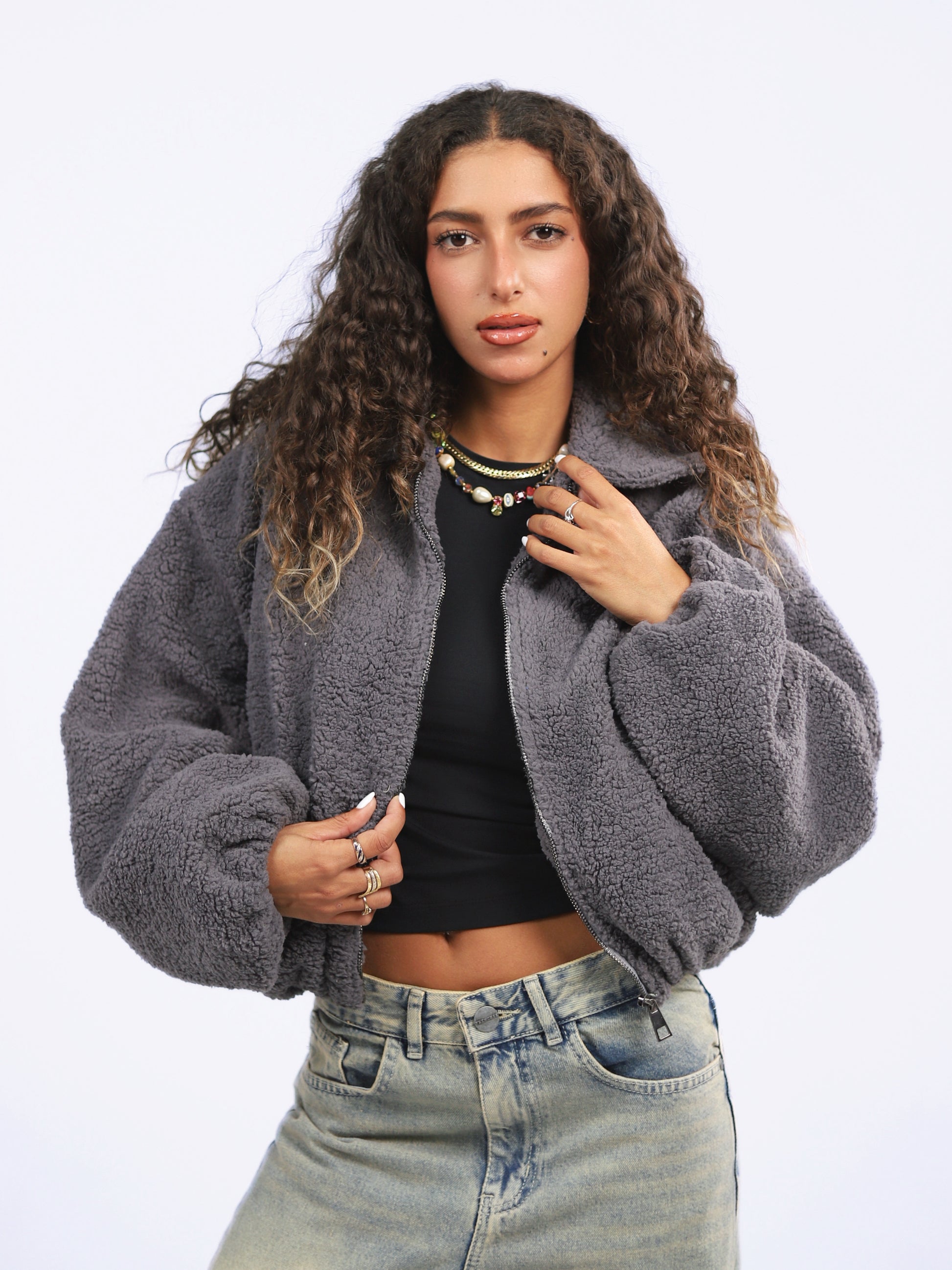 Fluffy Fur Jacket