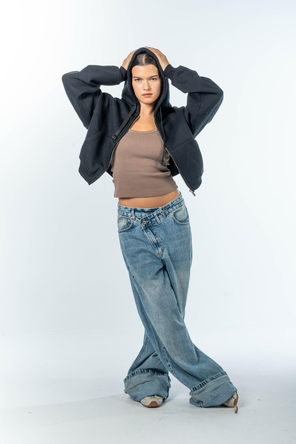 Fluffy Melton Jacket