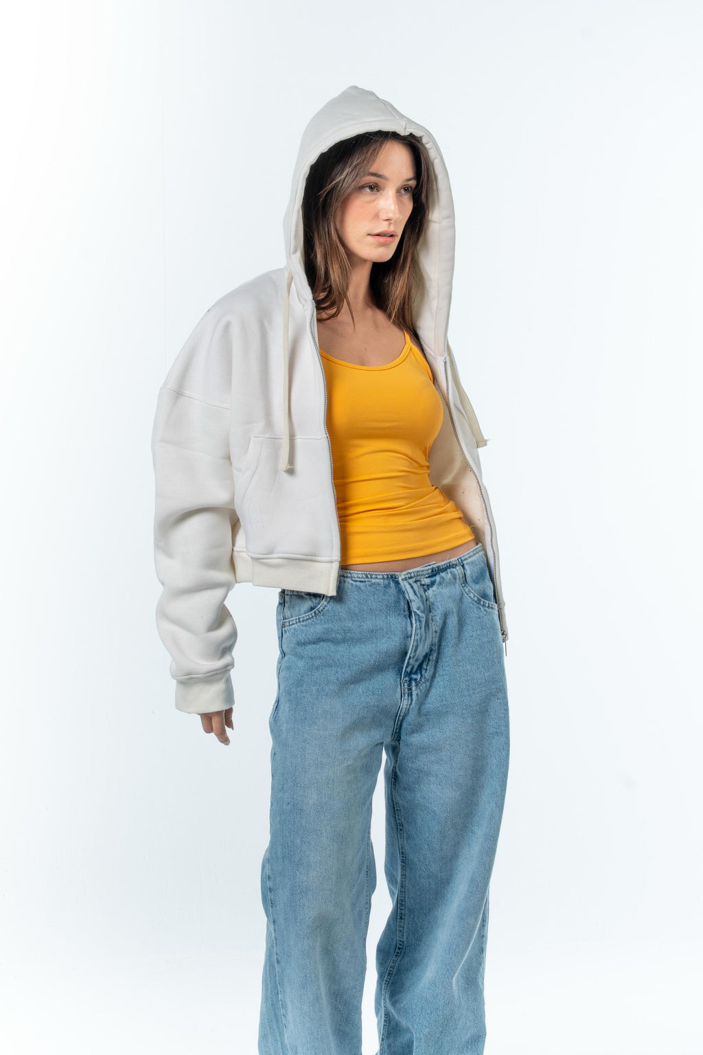 Fluffy Melton Jacket