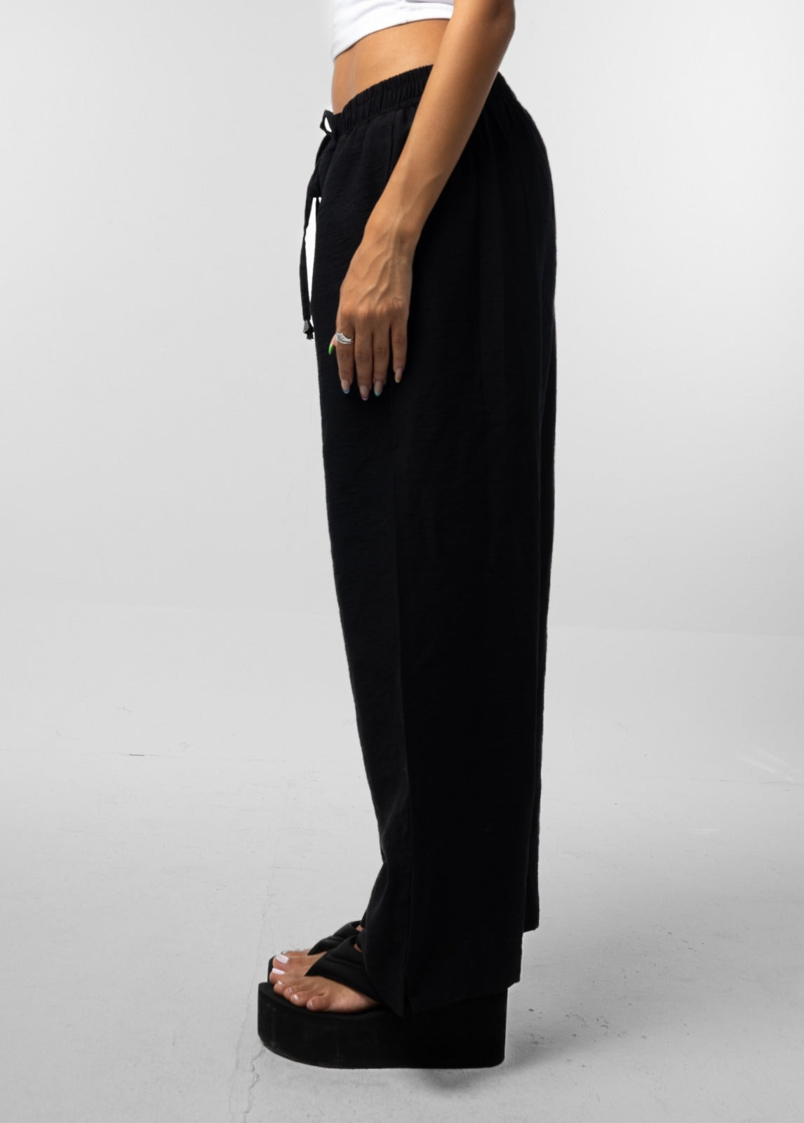 Black Linen Pants