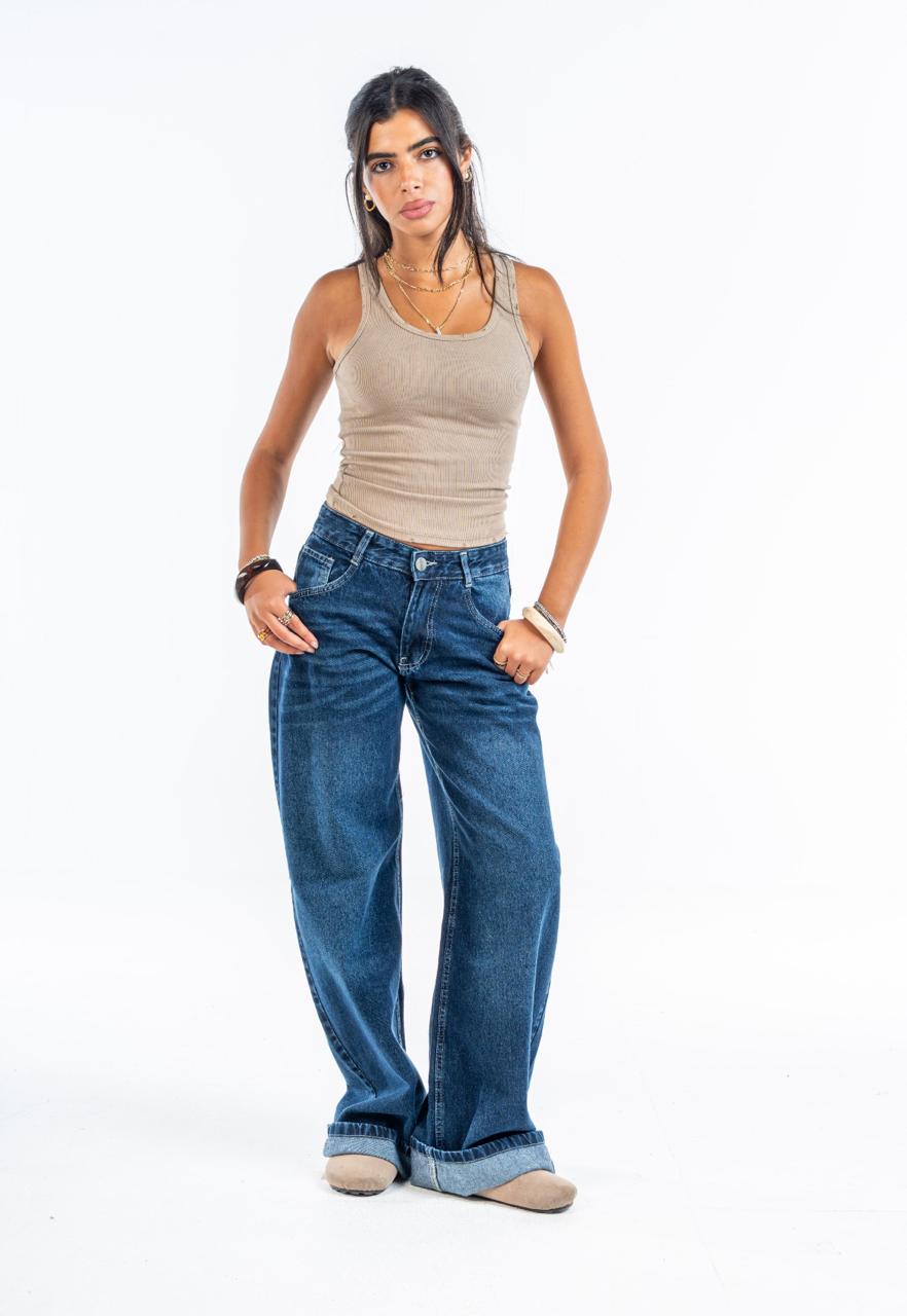 Low Waist Baggy Jeans
