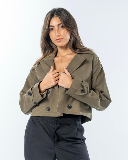 Short Trench Coat