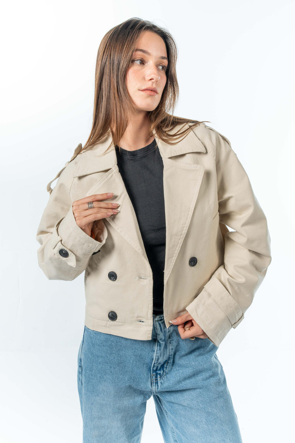 Short Trench Coat