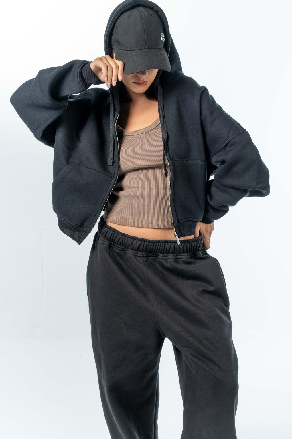 Fluffy Melton Jacket