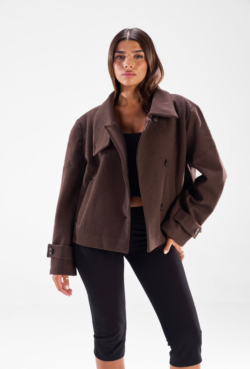 Chic Collar Coat