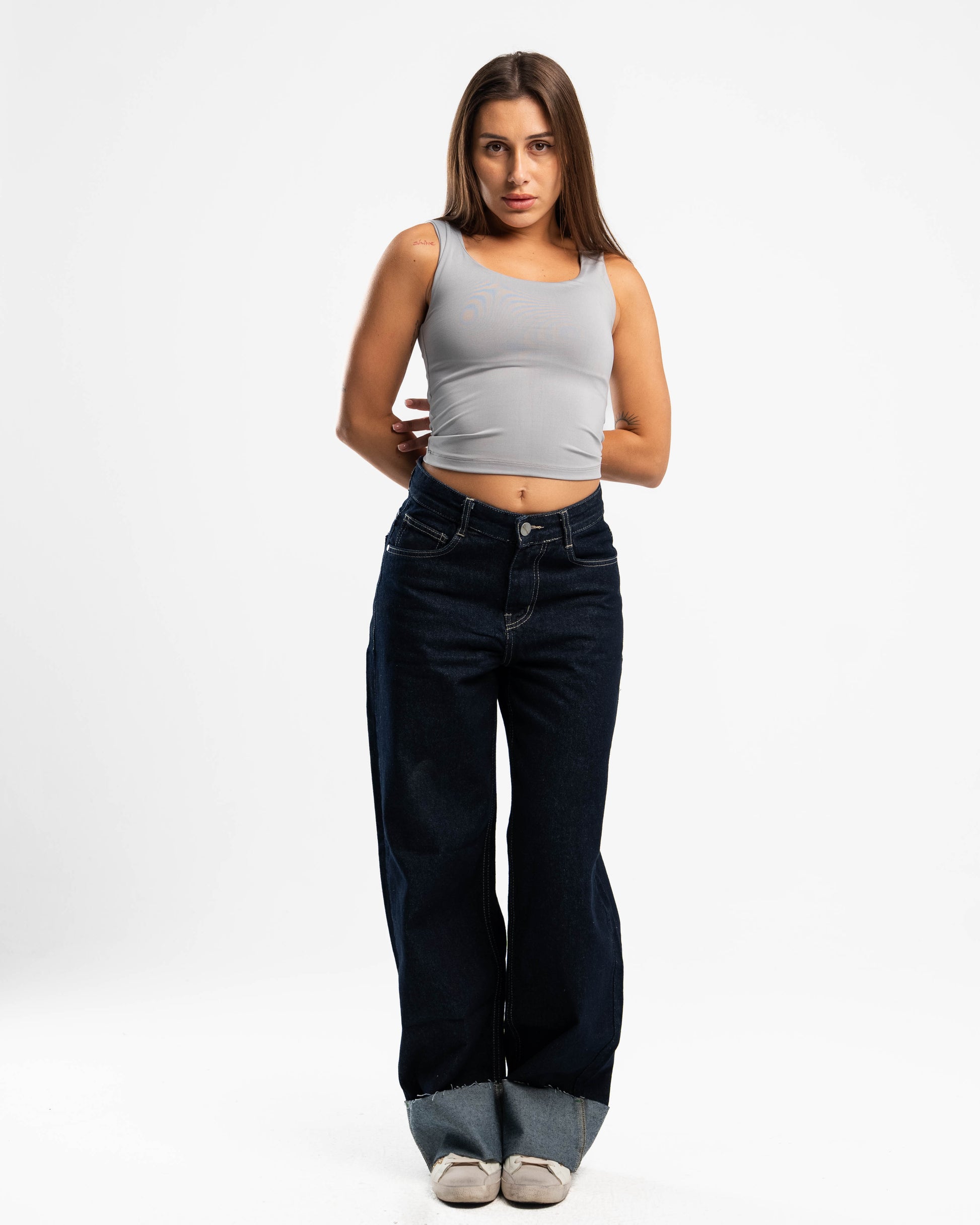 FOLDED JEANS