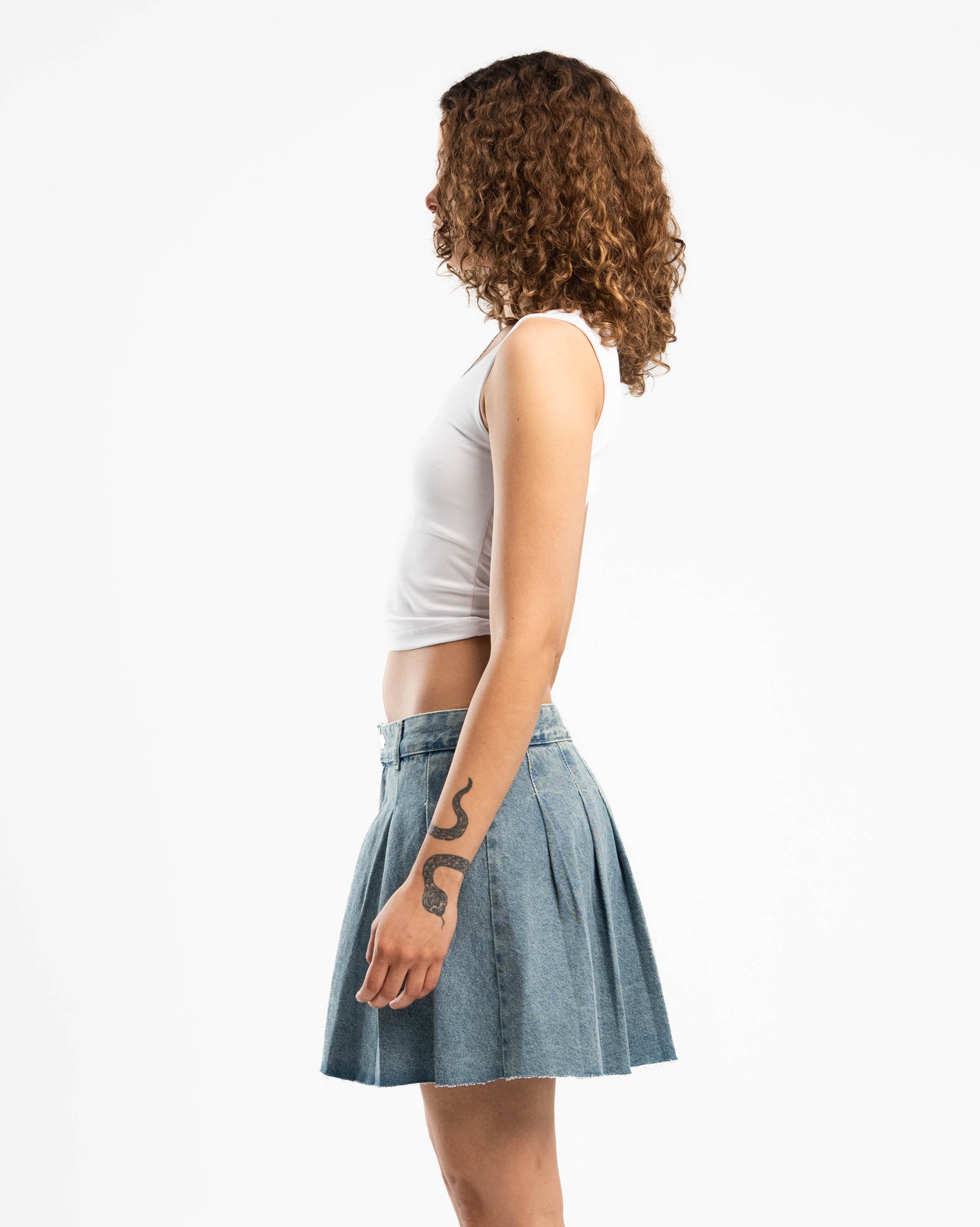 Blue Frenchee Élysées Chic Skirt.