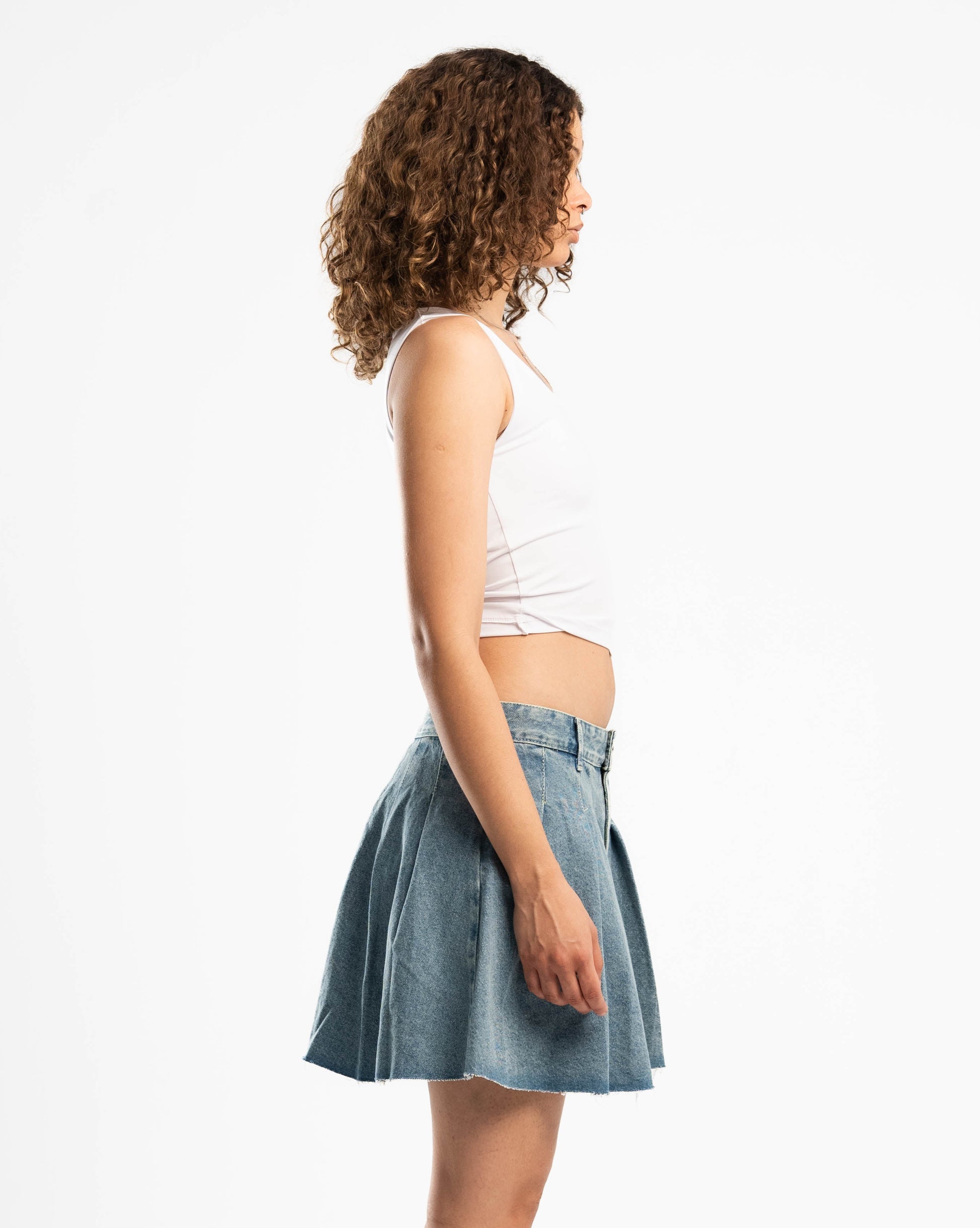 Blue Frenchee Élysées Chic Skirt.