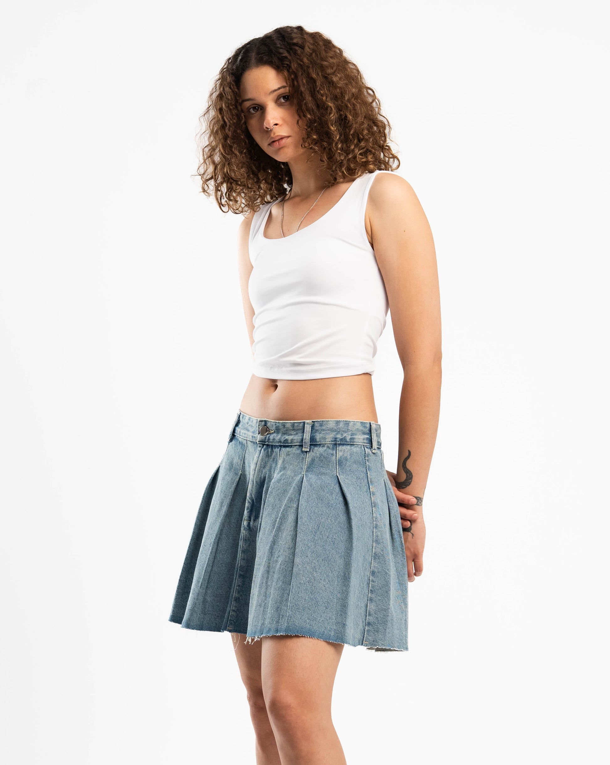 Blue Frenchee Élysées Chic Skirt.