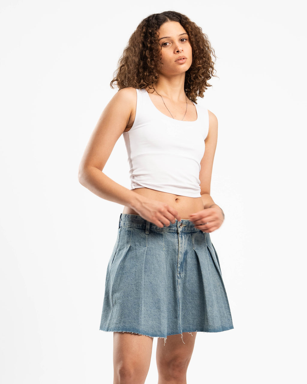 Blue Frenchee Élysées Chic Skirt.