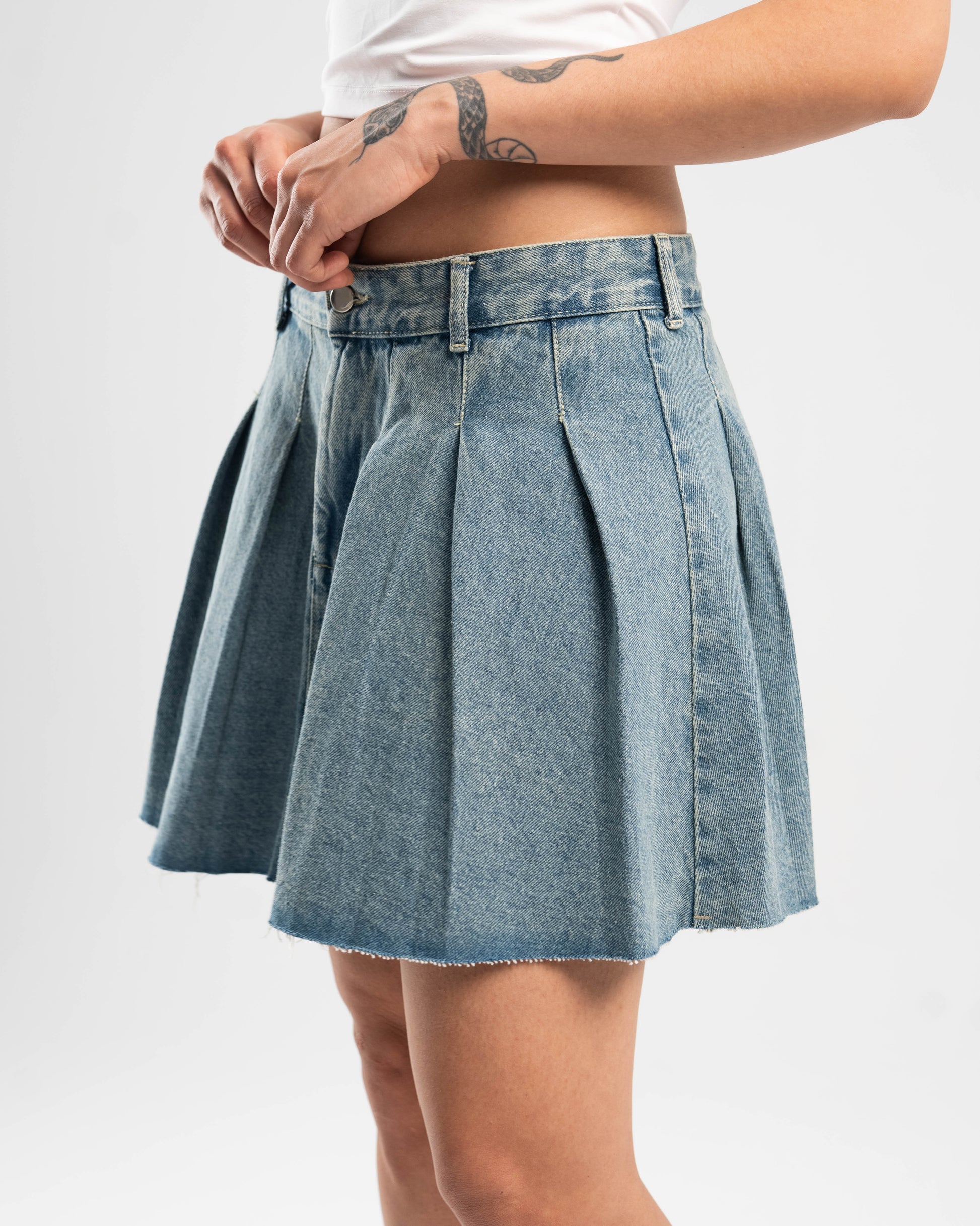 Blue Frenchee Élysées Chic Skirt.