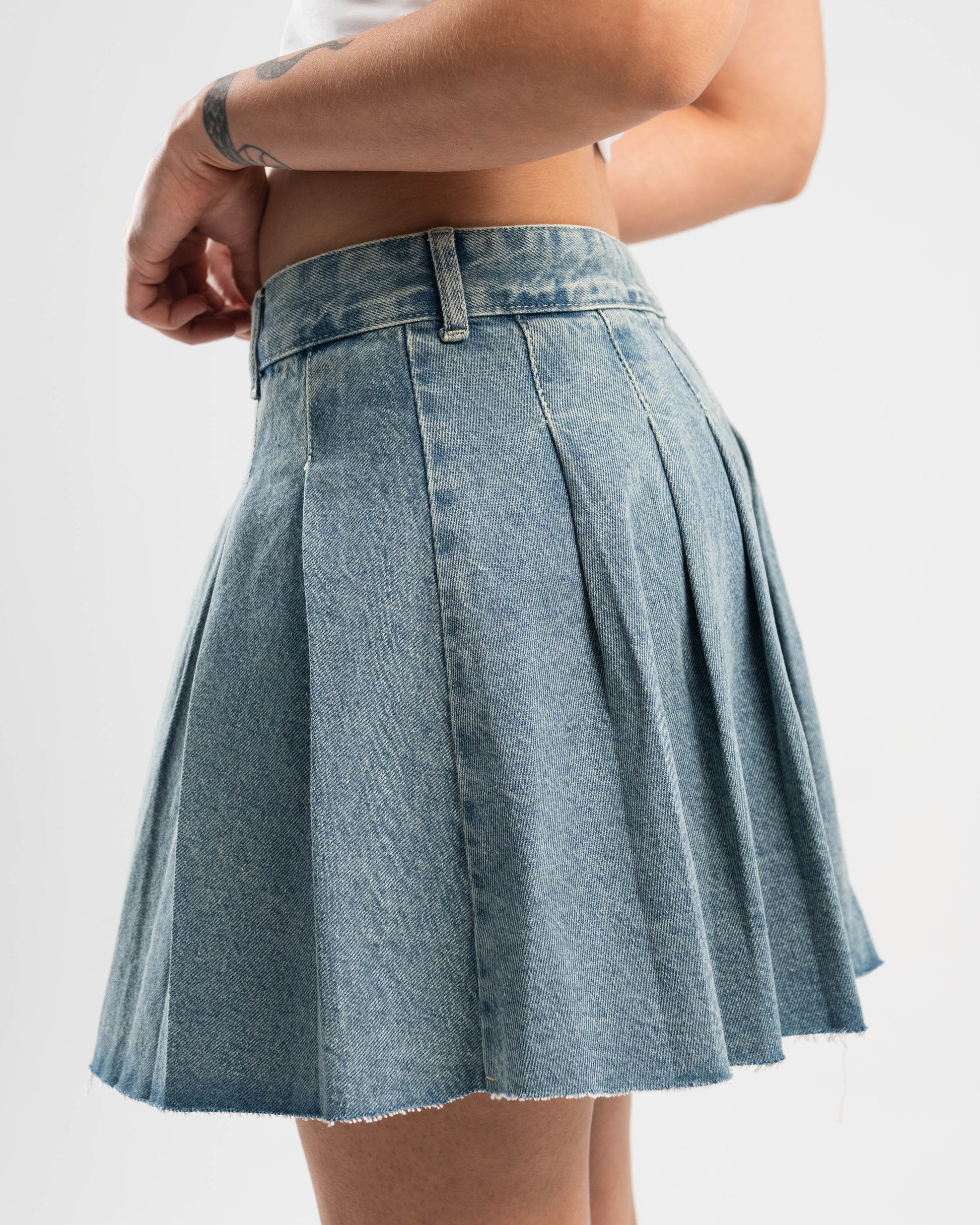Blue Frenchee Élysées Chic Skirt.