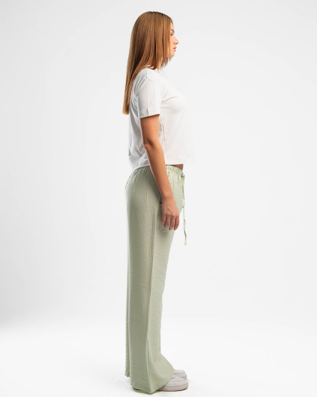 Pistache Linen Pants
