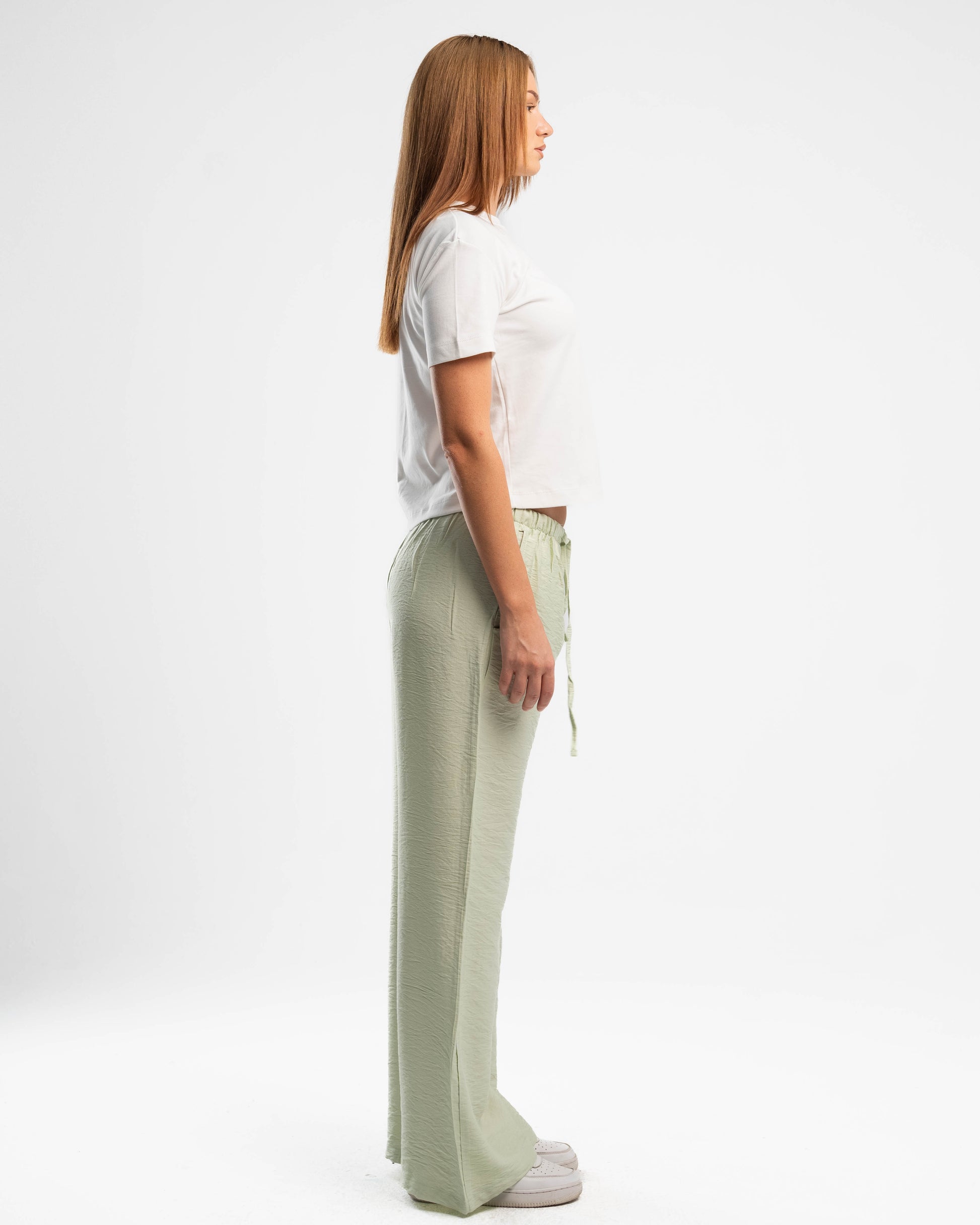 Pistache Linen Pants