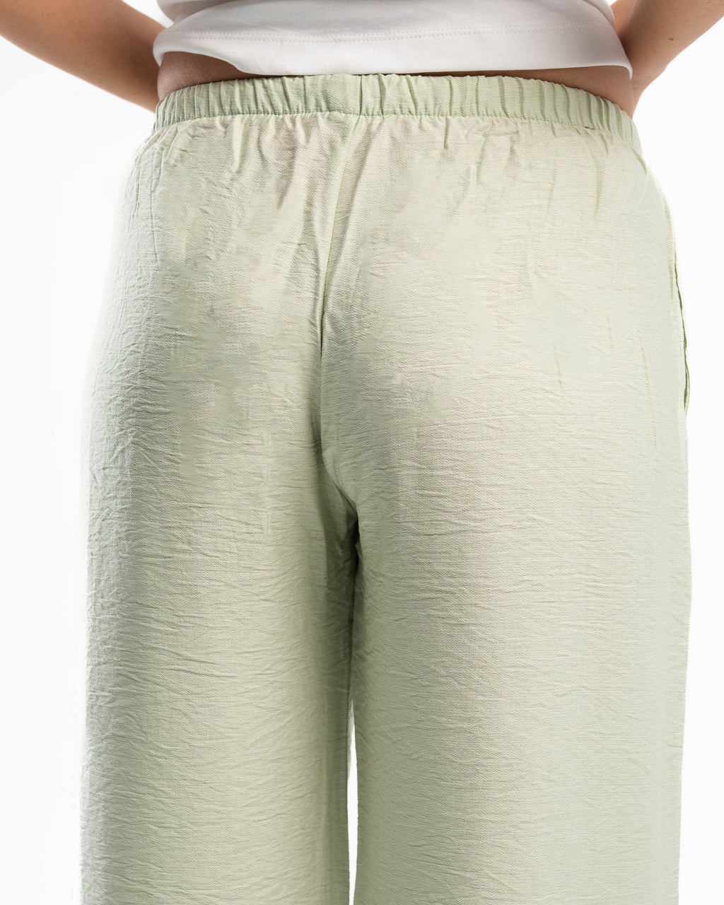 Pistache Linen Pants