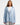 Baby Blue long sleeve Pure Linen Shirt